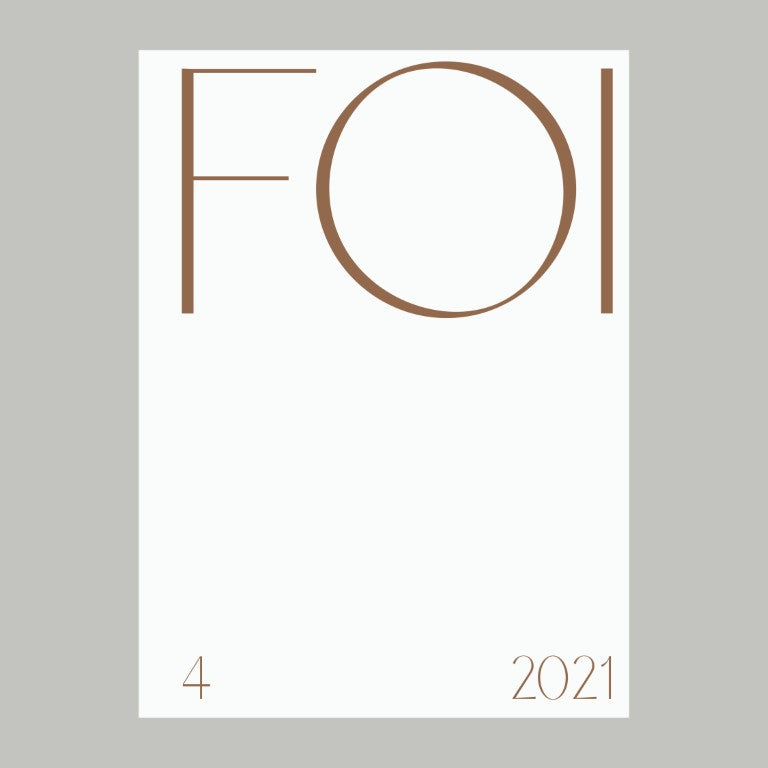 Revista FOI no4 // poster included